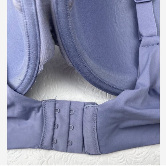 Maidenform Periwinkle Blue T-Shirt Bra 40C NWT Lightly Lined Underwire - Picture 7 of 10